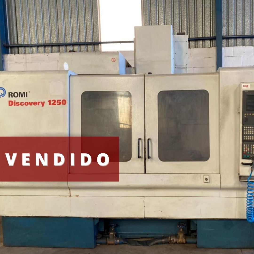 CENTRO DE USINAGEM ROMI DISCOVERY D1250 COM 4 EIXO
